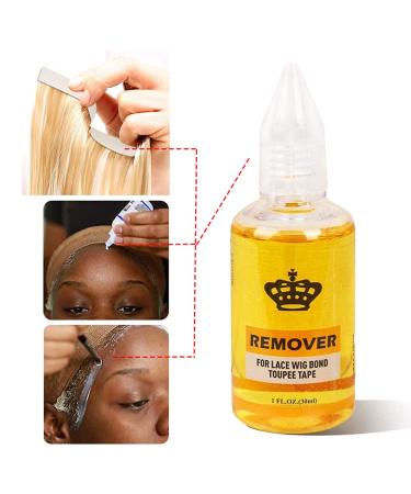 30ml Tape Remover for Hair Extensions & Lace Wigs - Hair Glue & Wig Tape Removal Solution - Buy Online on GoSupps.com