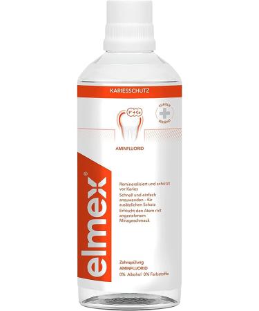 Elmex Anti Cavity Mouthwash 400ml - Dental Care Essential for Strong Teeth - Buy Online on GoSupps.com