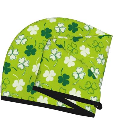 Quick-Dry Hair Towel Wrap with Button - Ultimate Hair Drying Turban | Perfect for St. Patrick's Day Gift - Buy Online on GoSupps.com