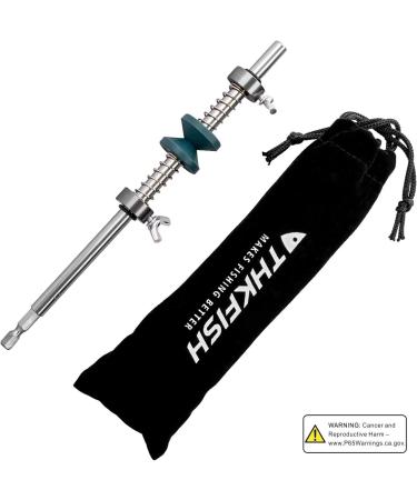 THKFISH Line Spooler with Clamp | Hand Reel Fishing Line Spooling System & Accessories | Easy C-Line Remover for Anglers - Buy Online on GoSupps.com