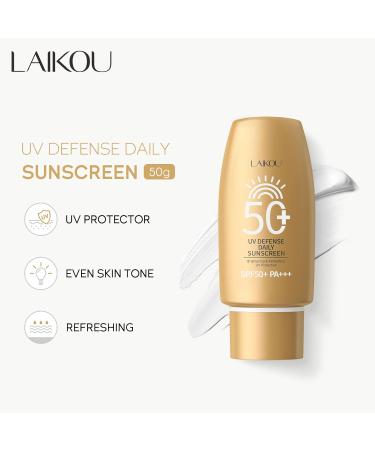 LAIKOU Sakura sunscreen face 2 x 50 ml gold - Buy Online on GoSupps.com