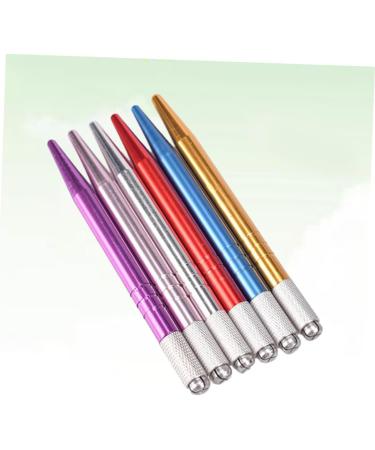 Hemoton 18 Pcs Microblading Pen Eyebrow Pen Lip Liner Marker Permanent Eyebrow Pen Make up Hand Pen - Buy Online on GoSupps.com