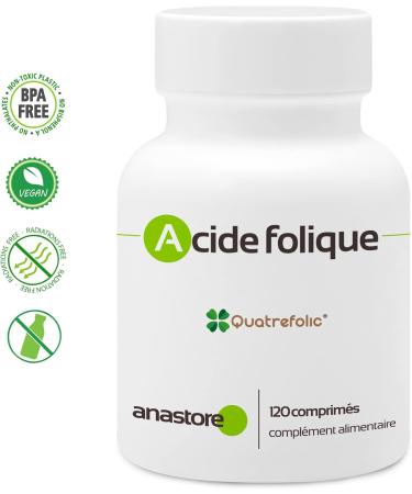 Quatrefolic Folic Acid * 120 Tablets / 400 g * Quatrefolic The Best Way to Take Folic Acid in Tablet Form * - Buy Online on GoSupps.com