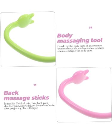 Orfofe 2-Piece Self-Massage Device Set | Handheld Acupuncture Tools for Back & Shoulder Relief | Multi-Function Massage Accessories - Buy Online on GoSupps.com
