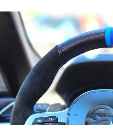 For G30 G31 G32 G20 G21 G14 G15 G16 X3 G01 X4 G02 X5 G05 M Sport Non-Slip Leather Braid Car Steering Wheel Cover Wrap - Buy Online on GoSupps.com
