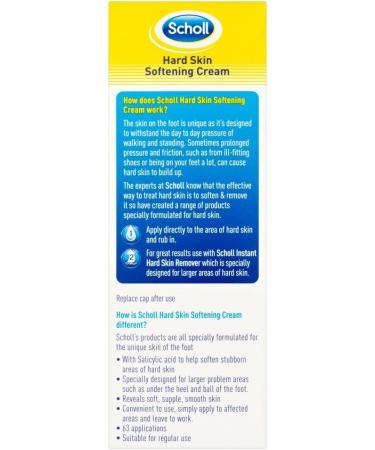 Scholl Hard Skin Softening Cream - 2 Oz - Buy Online on GoSupps.com