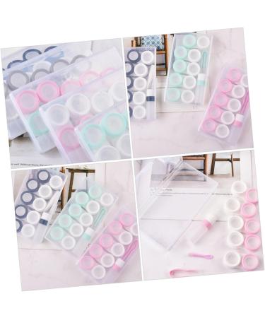 Shop Solustre Contact Lens Storage Box - Compact Colored Contact Lens Holder & Case for Eye Care - Buy Online on GoSupps.com