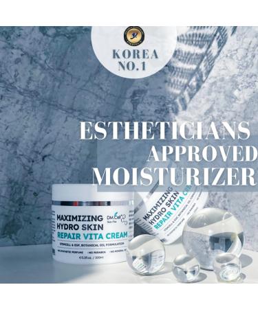 DM.Cell Super Moisturizing Cream - Hydrating Hydro Cream with Hyaluronic Acid & EGF | K-Beauty Award Winner | 3.52 oz/100g | International Shipping Available - Buy Online on GoSupps.com