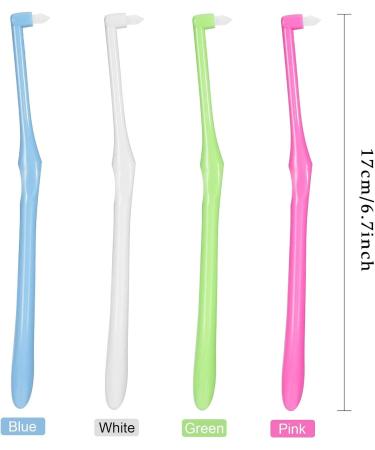 Buy LHDFYQT 8-Piece Tuft Toothbrush Set - Soft Slim Interdental Brushes for Orthodontic Care & Detailed Cleaning - Buy Online on GoSupps.com