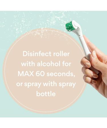 Skin Roller Head 2.0 - 192 Stainless Steel Micro Needles 0.25mm | Free Storage Cover - Replacement Head - Buy Online on GoSupps.com