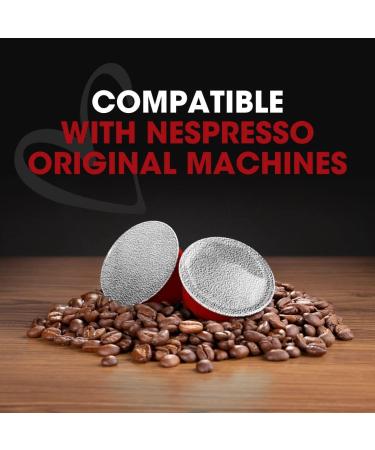 100 Delicitaly pods compatible with Nespresso machines Italian Expresso capsules (Crema) Crema 100 pods 100 count (Pack of 1) - Buy Online on GoSupps.com
