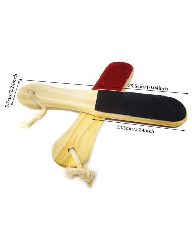 Honbay 2PCS Double Sided Wood Foot Files - Foot Scraper for Callus & Dead Skin Removal - Pedicure Scrubber Tool (10 Inch) - Buy Online on GoSupps.com