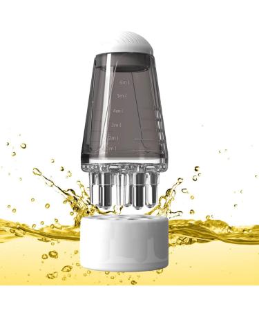 Fluid Comb Oil - Oil Applicator Bottle Hair Care Applicator | Scalp Massaging Oil Applicator Comb Hair Growth Oil Applicator Bottle Fluid Comb Scalp Oil Applicator Oil Applicator Bottle for Scalp Gray