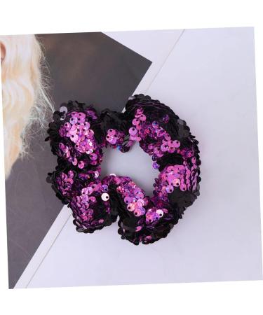 FRCOLOR Metallic Sequins Scrunchies Hair Scrunchies for Girls Cloth Women Hair Bands Rainbow Scrunchies Hair Bow Ropes Hair Bands for Womens Hair Mens Hairband Christmas Miss Tie Size 1 Rosy - Buy Online on GoSupps.com