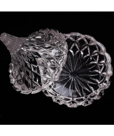 Dappen Dish Cups for Nail Art Acrylic Liquid Cup Crystal Clear Glass Bowl Style1 glass dappen dish - Buy Online on GoSupps.com