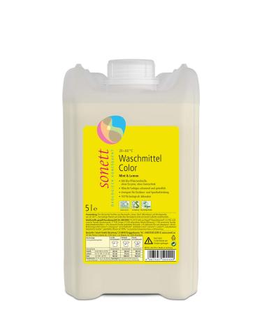 Sonett Detergent Color Mint & Lemon 5 liters 5 l (1 pack)