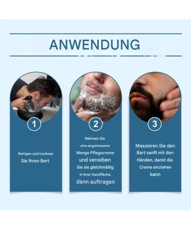  JINGLING JINGLING Men's Beard Moisturizing Cream 100g Beard Softening Cream | Lightweight Facial Hair Balm For shaving showering travel grooming styling etc. - Buy Online on GoSupps.com