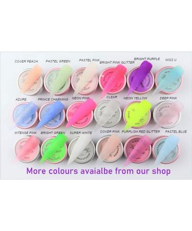 Acrylic Powder Kit & Liquid Core Powder - Cover Peach Clear Pink White Ombre - Buy Online on GoSupps.com