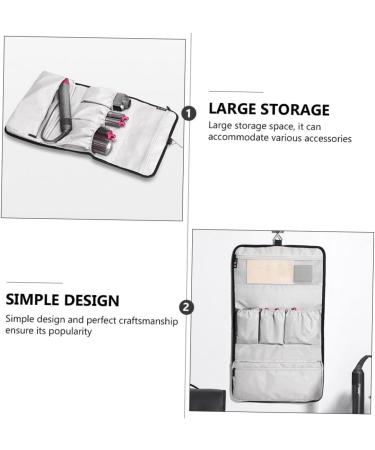 Beavorty Hair Curler Storage Bag Mens Hair Dryer Hair Curler Organizer Hair Dryer Organizer Bag Cosmetic Man - Buy Online on GoSupps.com