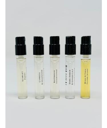 Jo Malone Set 5 London Fragrance Sample VIALS Different Scent 0.05oz/ 1.5ml each. Set INTENSE - Buy Online on GoSupps.com