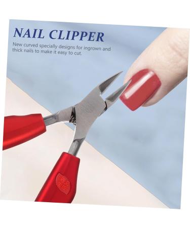 HAPINARY Beauty Accessories Hawk Mouth Pliers Mouse Halloween Girl Cuticle Spray Talcum Pedicure Manicure Heavy Duty Manicure para Nail Handle Rubber and Plastic Red Clippers - Buy Online on GoSupps.com