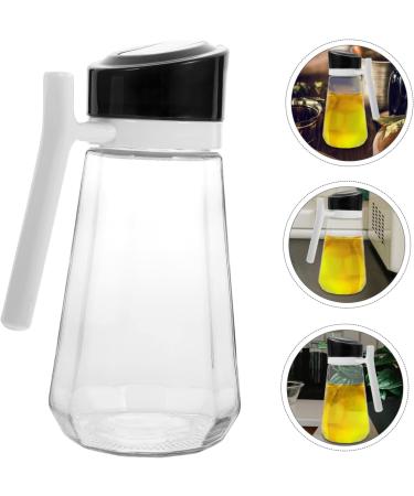 Zerodeko Prartical Oil Pot Oil Vinegar Dispenser 1pc Oil Can Oil Storage Glass Vinegar Bottle Home Oil Bottle Large Capacity Oil Pot 19X12X9.5CM As Shown - Buy Online on GoSupps.com