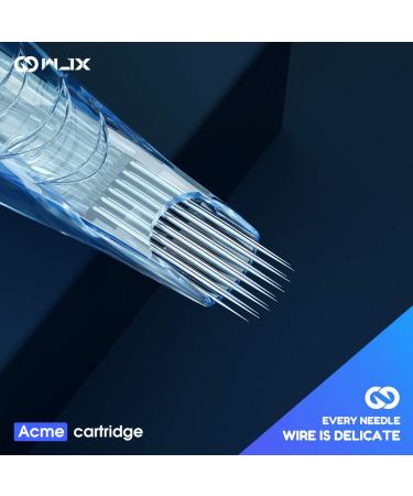 WJX Tattoo Cartridges 20Pcs Disposable Needles Round Liner 0401RL - Precision and Quality for Professional Tattoo Artists - Buy Online on GoSupps.com