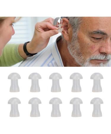 10PCs Universal Silicone Hearing Aid Earplugs - Soft Replacement Domes & Earpieces for Enhanced Hearing Amplifiers - Buy Online on GoSupps.com