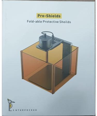 LaserPecker Magnet Protective Shields  Laser Engraver Accessories Portable Blu-ray Filter Baffle  Foldable Laser Shields for LP1/Pro/LP2 Engraving Machine - 4 Pieces - Buy Online on GoSupps.com