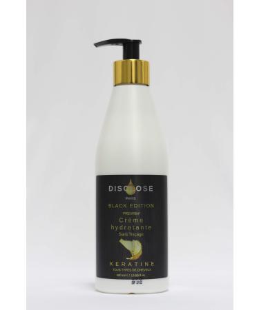 KERATIN HAIR MOISTURIZING CREAM WITHOUT RINSING - 400 ML - PROFESSIONAL FORMULA