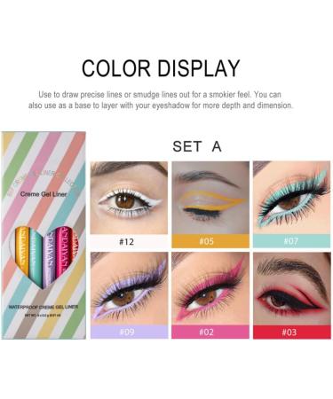 Women Sweat-Resistant Eyeliner Pen Easy to Apply Smudge Proof Eyeliner for Beginner and Professional - Buy Online on GoSupps.com