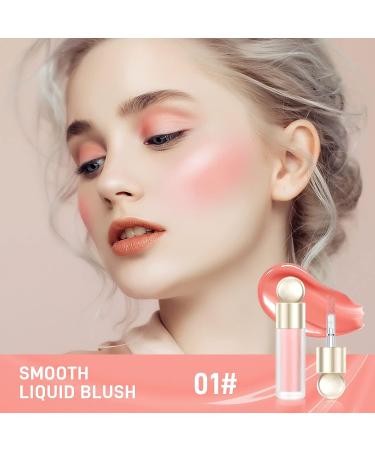Greyghost 5-Piece Liquid Blush Set - Lightweight and Long-Lasting Cream Blush Collection for Natural Matte Finish - Buy Online on GoSupps.com