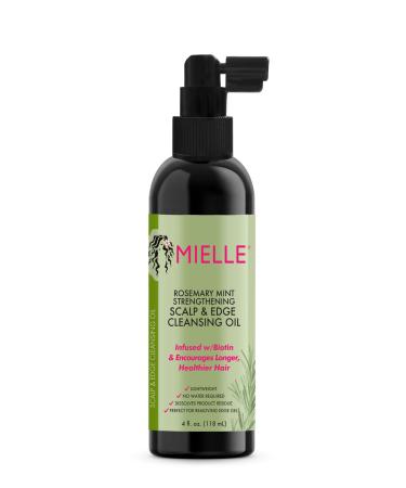 Mielle Organics Rosemary Mint Scalp & Edge Cleansing Oil 4 Ounce