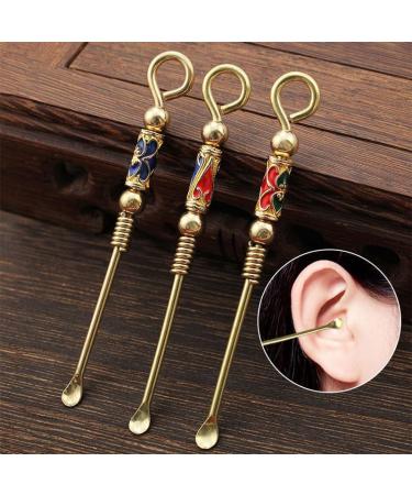 Portable Ear Cleaner Stainless Steel Ear Spoon Set Stainless Steel Ear Wax Remover Reusable Stainless Steel Ear Wax Remover Set Ear Wax Easily Removed Ideal for Personal and Home Use(04) - Buy Online on GoSupps.com