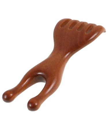 Hoement comb for the scalp Broad tooth comb for curly hair Disgusting ridge scalp massager stable wooden ridge.