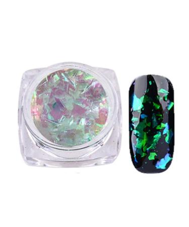 Vektenxi 2g/box Nail Powder Nail Art Gorgeous Chameleon Mirror Powder Manicure Chrome Pigment Glitters 5 Stylish