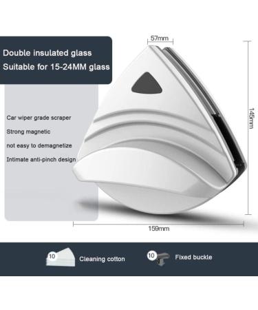 Double Sided Magnetic Window Cleaners Glass Wipe Household Window Cleaner Brush Wiper Window Glass Surface Brushes Cleaning Tool - Buy Online on GoSupps.com