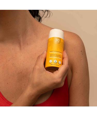 ATTITUDE Sunscreen Stick SPF 30 - Broad Spectrum UVA/UVB Protection Vegan Cruelty-Free Plant-Based Sun Care Tropical Scent - 3 oz - Buy Online on GoSupps.com