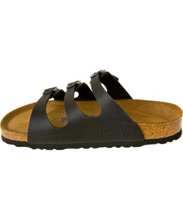 Birkenstock Women's Florida Sandal 9-9.5 Black Birko-Flor - Comfort and Style - Buy Online on GoSupps.com
