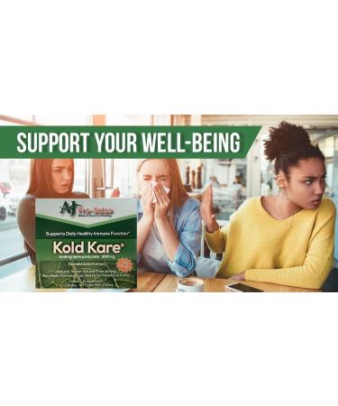 Kold Kare Daily Immune Health Function 40 Count Pack of 2 - Effective Against Cold Sinus Allergy Symptoms | Non-Habit Forming | No Side Effects - Buy Online on GoSupps.com