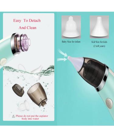 Ravifun Electric Baby Nasal Aspirator - USB Rechargeable, 5 Suction Levels for Newborns & Toddlers - Buy Online on GoSupps.com