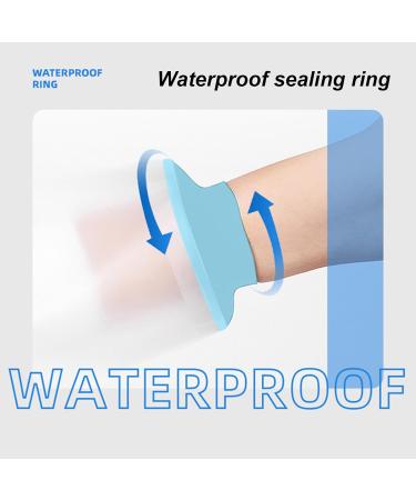 Waterproof Knee Cast Cover for Shower - Adult Reusable Protector for Wounds - Keep Bandages Dry - With Seal Protection - Buy Online on GoSupps.com