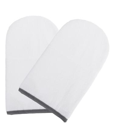 Mipcase Mitaines Chauffantes De Soin Des Mains La Paraffine En Tissu ponge Taille Unique La Paraffine Hydratation Intensive Pour Manucure Et Spa