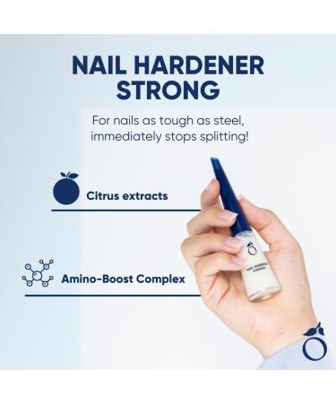 Herome Cosmetics Nail Strengthener 10 ml - Strong Growth Treatment for Weak Brittle Nails - Buy Online on GoSupps.com