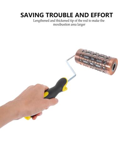 Gatuida Moxibustion Heated Eye Massager & Moxa Stick Holder - Body Massage Device with Mugwort Scroll Wheel - Buy Online on GoSupps.com