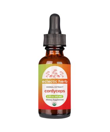 Eclectic Institute Non-GMO Cordyceps Extract | Energy, Immunity, Exercise Support | 2 fl oz (60 ml)