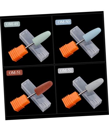 POPETPOP Rotary Tools Manicure Drill Bits To Rotate Buffer Zone Flat - Buy Online on GoSupps.com