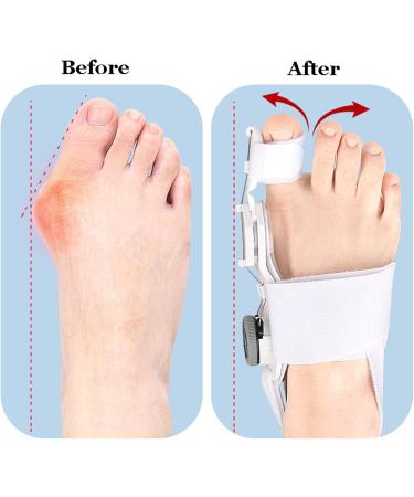 Zeetan Adjustable Orthopedic Toe Corrector for Men & Women - Pain Relief for Bunion & Big Toe - Black - Buy Online on GoSupps.com