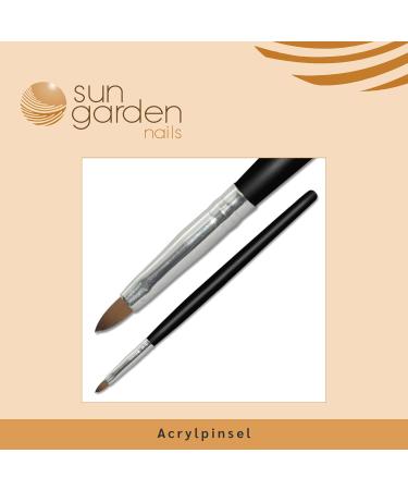 Buy Sun Garden Nails Acrylic Powder Set (3x30g) & Brush - Perfect Acrylic Fingernail Kit for Flawless DIY Nails - Buy Online on GoSupps.com