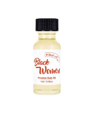 Well's Oil Perfume Oil - Inspired by Black Women | Warm & Musky notes | Long-Lasting | Paraben-Free (0.5 Fl Oz / 15 ml)